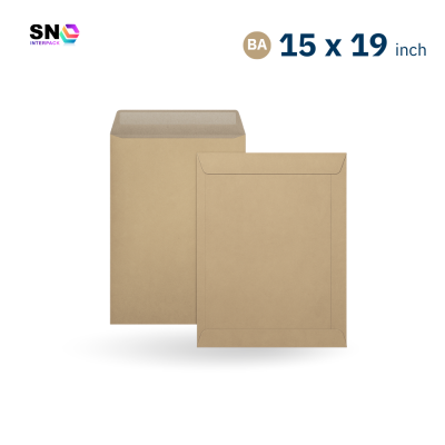 Brown BA document envelope size 15x19 inch , 110gsm