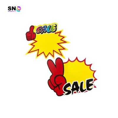 ป้ายราคา ตกแต่งร้าน คำว่า Sale ป้ายดึงดูดลูกค้า