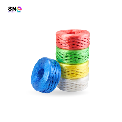 Multi-color raffia rope, strong and versatile use