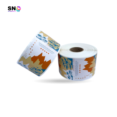 สติ๊กเกอร์ขอบคุณ ลาย S3 สำหรับตกแต่งบรรจุภัณฑ์ ของขวัญ
