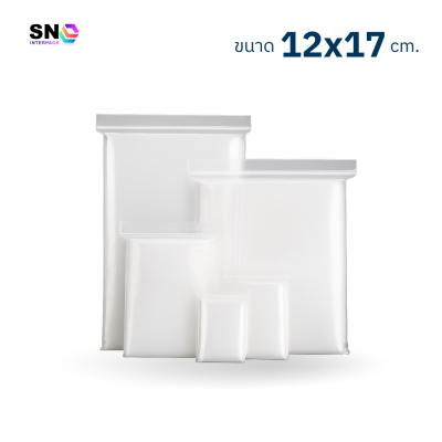 Zip Lock Bags Size 12x17 cm.