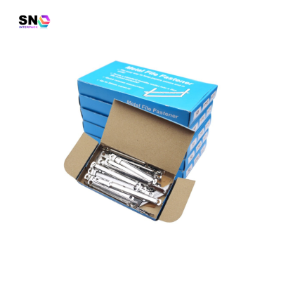 Durable Metal File Fastener Clip for Secure Document Binding