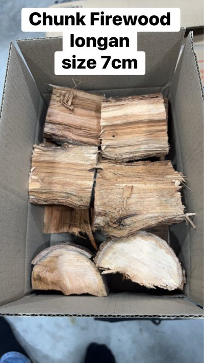 KINGBE Longan Wood Chunks 7 cm (7 kg box)