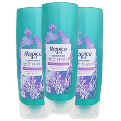 ครีมนวดผมรีจอยส์ (Rejoice) สูตร 3-อิน-1 ลาเวนเดอร์ สดชื่น (Rejoice Lavender Fresh Conditioner) ขนาด 120 มล. แพ็ก 3 ขวด