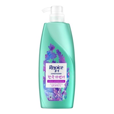 ครีมนวดผมรีจอยส์ (Rejoice) สูตร 3-อิน-1 ลาเวนเดอร์ สดชื่น (Rejoice Lavender Fresh Conditioner) ขนาดใหญ่ 370 มล. (ขวดหัวปั๊ม)