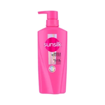 ซันซิล แชมพู สูตรผมมีน้ำหนัก จัดทรงง่าย (สีชมพู) ขนาด 350 มล.