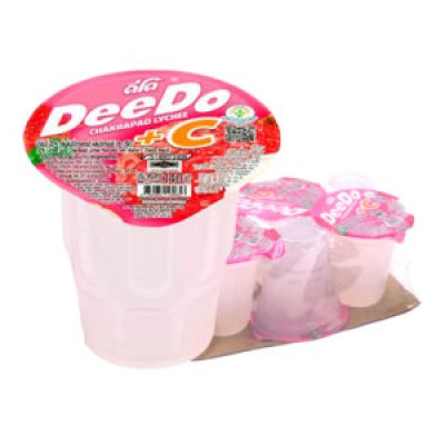 ดีโด้ (DeeDo) น้ำลิ้นจี่ 10% ขนาด 140 มล. แพ็ก 6 ขวด