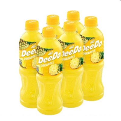 ดีโด้ (DeeDo) น้ำสับปะรด 10% ขนาด 200 มล. แพ็ก 6 ขวด