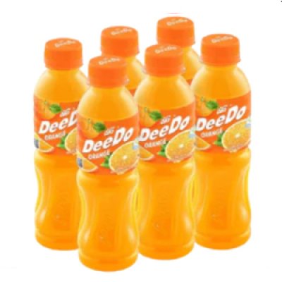 ดีโด้ (DeeDo) น้ำส้ม 10% ขนาด 200 มล. แพ็ก 6 ขวด