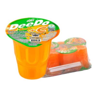 ดีโด้ (DeeDo) น้ำส้มสายน้ำผึ้ง 10% ขนาด 140 มล. แพ็ก 6 ขวด