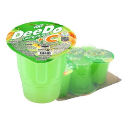 ดีโด้ (DeeDo) น้ำแคนตาลูป 10% ขนาด 140 มล. แพ็ก 6 ขวด