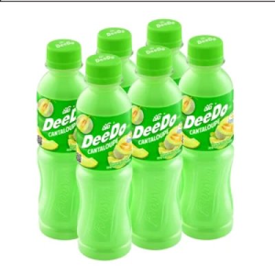 ดีโด้ (DeeDo) น้ำแคนตาลูป 10% ขนาด 200 มล. แพ็ก 6 ขวด