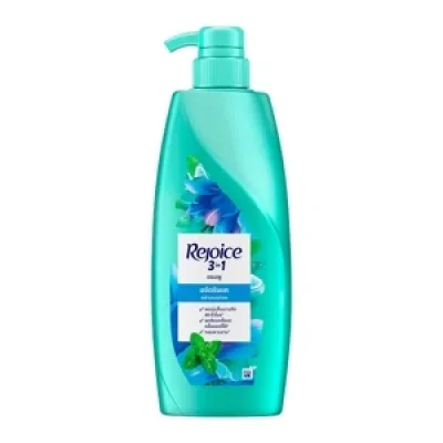รีจอยส์ (Rejoice) แชมพู สูตรขจัดรังแค 3-อิน-1 (Rejoice Anti-Dandruff 3-in-1) ขนาดใหญ่ 370 มล. (ขวดหัวปั๊ม)