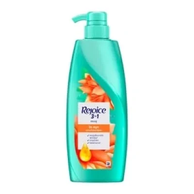 รีจอยส์ (Rejoice) แชมพู สูตรริช ซอฟท์ สมูท (Rejoice Rich Soft Smooth) ขนาดใหญ่ 370 มล. (ขวดหัวปั๊ม)