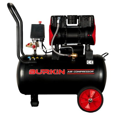 BURKiN ปั๊มลมออยล์ฟรี ขนาด 1200 วัตต์ ถัง 30 ลิตร รุ่น BG1200-1/30