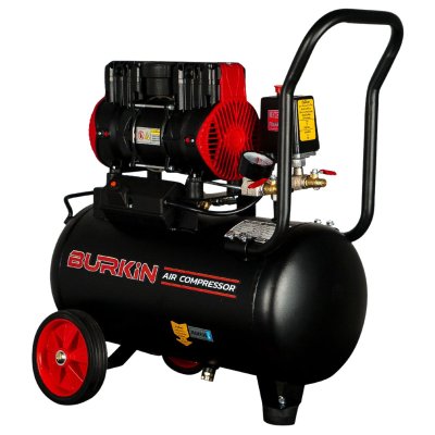 BURKiN ปั๊มลมออยล์ฟรี ขนาด 1200 วัตต์ ถัง 30 ลิตร รุ่น BG1200-1/30