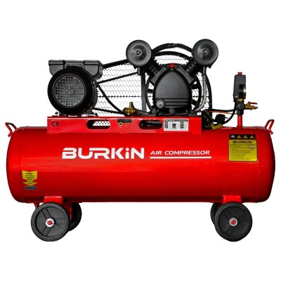 BURKiN ปั๊มลมสายพาน 2HP 65L รุ่น BT215-65