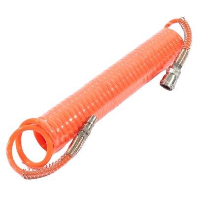 POLO สายลมสปริง PU พร้อมข้อต่อ ขนาด 5X8 ทนแรงดันได้ 10 บาร์ POLO สายลมสปริง PU พร้อมข้อต่อ ขนาด 5X8 ทนแรงดันได้ 10 บาร์