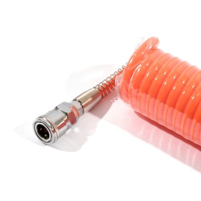 POLO สายลมสปริง PU พร้อมข้อต่อ ขนาด 5X8 ทนแรงดันได้ 10 บาร์ POLO สายลมสปริง PU พร้อมข้อต่อ ขนาด 5X8 ทนแรงดันได้ 10 บาร์