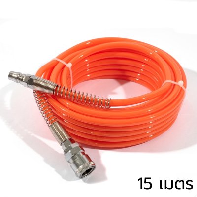 POLO สายลมตรง PU พร้อมข้อต่อ ขนาด 5X8 ทนแรงดันได้ 10 บาร์ POLO สายลมตรง PU พร้อมข้อต่อ ขนาด 5X8 ทนแรงดันได้ 10 บาร์