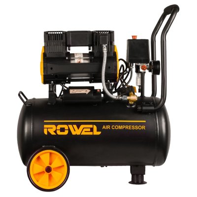 ROWEL ปั๊มลมออยล์ฟรี 750W ถัง 24L รุ่น 075-24