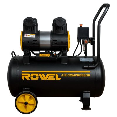 ROWEL ปั๊มลมออยล์ฟรี 1400W ถัง 50L รุ่น 160-50
