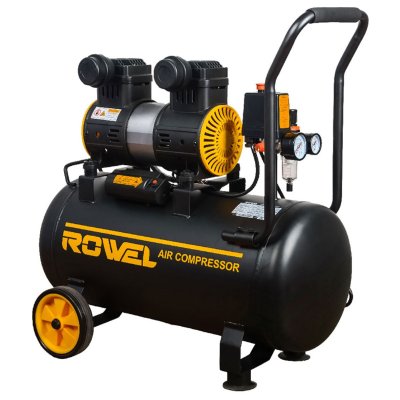 ROWEL ปั๊มลมออยล์ฟรี 1400W ถัง 50L รุ่น 160-50