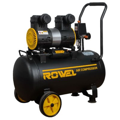 ROWEL ปั๊มลมออยล์ฟรี 1400W ถัง 50L รุ่น 160-50