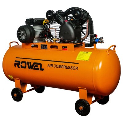 ROWEL ปั๊มลมสายพาน 2HP ถัง 65L รุ่น BV2051-65
