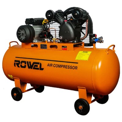 ROWEL ปั๊มลมสายพาน 3HP ถัง 150L รุ่น BV2065-150