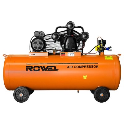 ROWEL ปั๊มลมสายพาน 3 แรง ขนาดถัง 250 ลิตร รุ่น BV3065-250
