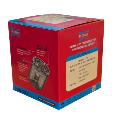 FLOMAX ไส้กรองน้ำมันเครื่อง อีซูซุ KBZ2200 TFR2500DI TFR2800 2800T เครื่อง 4JA1 4JB1 C223 FMO181