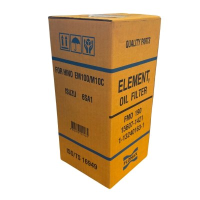 FLOMAX ไส้กรองน้ำมันเครื่อง อีซูซุ DECA 240,270, 320 HP FMO190