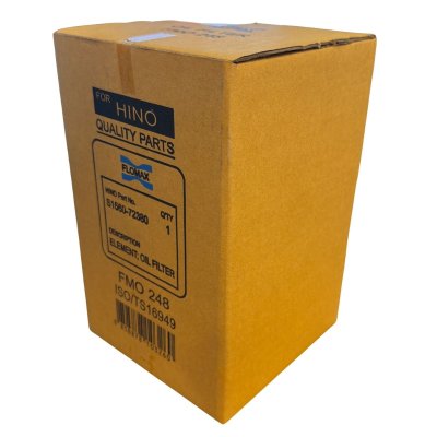 Flomax ไส้กรองน้ำมันเครื่อง ฮีโน่ วิคเตอร์ 380 แรง Bypass FMO248