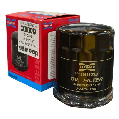 FLOMAX ไส้กรองน้ำมันเครื่อง อีซูซุ D-MAX ALL NEW FMO258 FLOMAX ไส้กรองน้ำมันเครื่อง อีซูซุ D-MAX ALL NEW FMO258