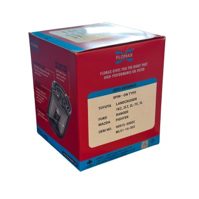FLOMAX ไส้กรองน้ำมันเครื่อง โตโยต้า 2L,2LT, M/D ไฟเตอร์ FTO152