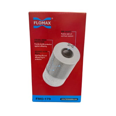 Flomax ไส้กรองน้ำมันเครื่อง มิตซูบิชิ ฟูโซ่ FN527 กรอง 2 ชั้น FMO179