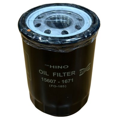 FLOMAX ไส้กรองน้ำมันเครื่อง HINO F18,HO7C,WO6E,JO5C-7C FMO185