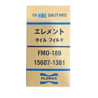 Flomax ไส้กรองน้ำมันเครื่อง ฮีโน่ M10C สิงห์ (ลูกเล็ก) FMO189