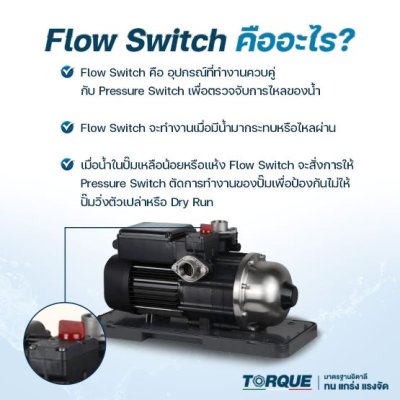 TORQUE SMART SERIES ปั๊มน้ำอัตโนมัติเสียงเงียบ รุ่น SMART 300D / 500D / 900