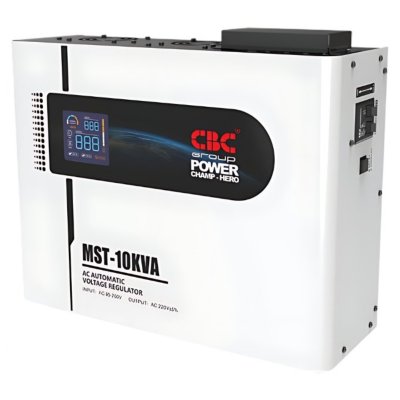 CBC เครื่องปรับแรงดันไฟฟ้าอัตโนมัติ 10KVA 1 เฟส รุ่น MST-10KVA ระบบไทริสเตอร์