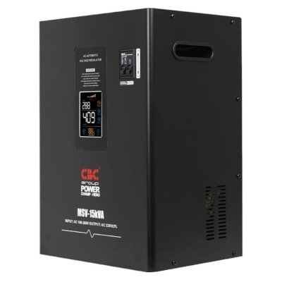 CBC เครื่องปรับแรงดันไฟฟ้าอัตโนมัติ 15KVA รุ่น MSV-15KVA 1 เฟส (แขวนผนัง)