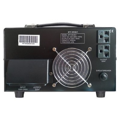 CBC เครื่องปรับแรงดันไฟฟ้าอัตโนมัติ 5KVA รุ่น STY-5KVA 1 เฟส ช่วยเรื่อง ไฟตก ไฟเกิน