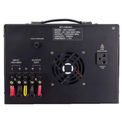 CBC เครื่องปรับแรงดันไฟฟ้าอัตโนมัติ 1 เฟส รุ่น STY-10KVA (ระบบ Servo)