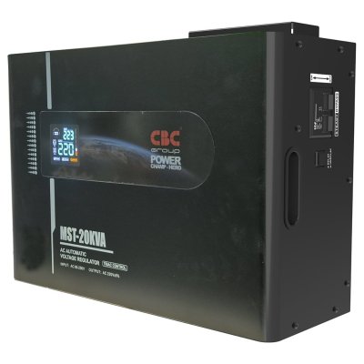เครื่องปรับแรงดันไฟฟ้าอัตโนมัติ 1 เฟส CBC รุ่น MST-20KVA (ระบบ Thyristor Type)