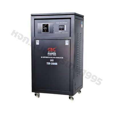 เครื่องปรับแรงดันไฟฟ้าอัตโนมัติ ระบบเซอร์โว CBC รุ่น TSV-20KVA