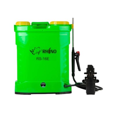 ถังพ่นยาสะพายหลังแบตเตอรี่ RHINO 16 ลิตร RS-16E ถังพ่นยาสะพายหลังแบตเตอรี่ RHINO 16 ลิตร RS-16E