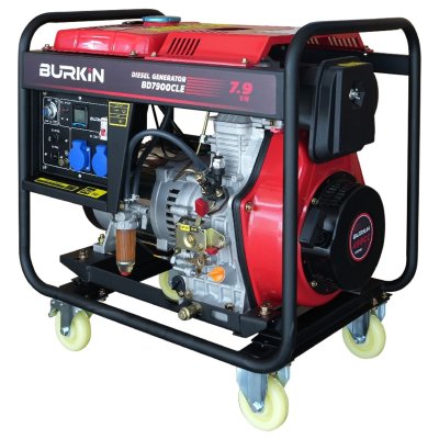 BURKiN เครื่องปั่นไฟดีเซลแบบเปิด 7.9KW 220V รุ่น BD7900CLE