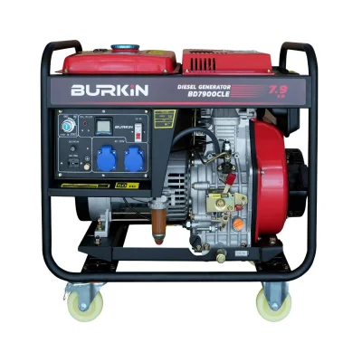 BURKiN เครื่องปั่นไฟดีเซลแบบเปิด 7.9 KW 220V รุ่น BD7900CLE BURKiN เครื่องปั่นไฟดีเซลแบบเปิด 7.9 KW 220V รุ่น BD7900CLE
