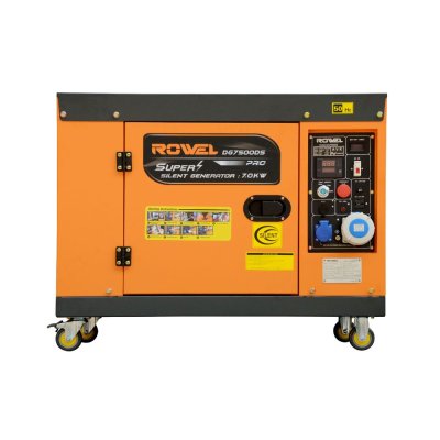 เครื่องปั่นไฟดีเซล Rowel รุ่น DG7500DS เครื่องปั่นไฟดีเซล Rowel รุ่น DG7500DS